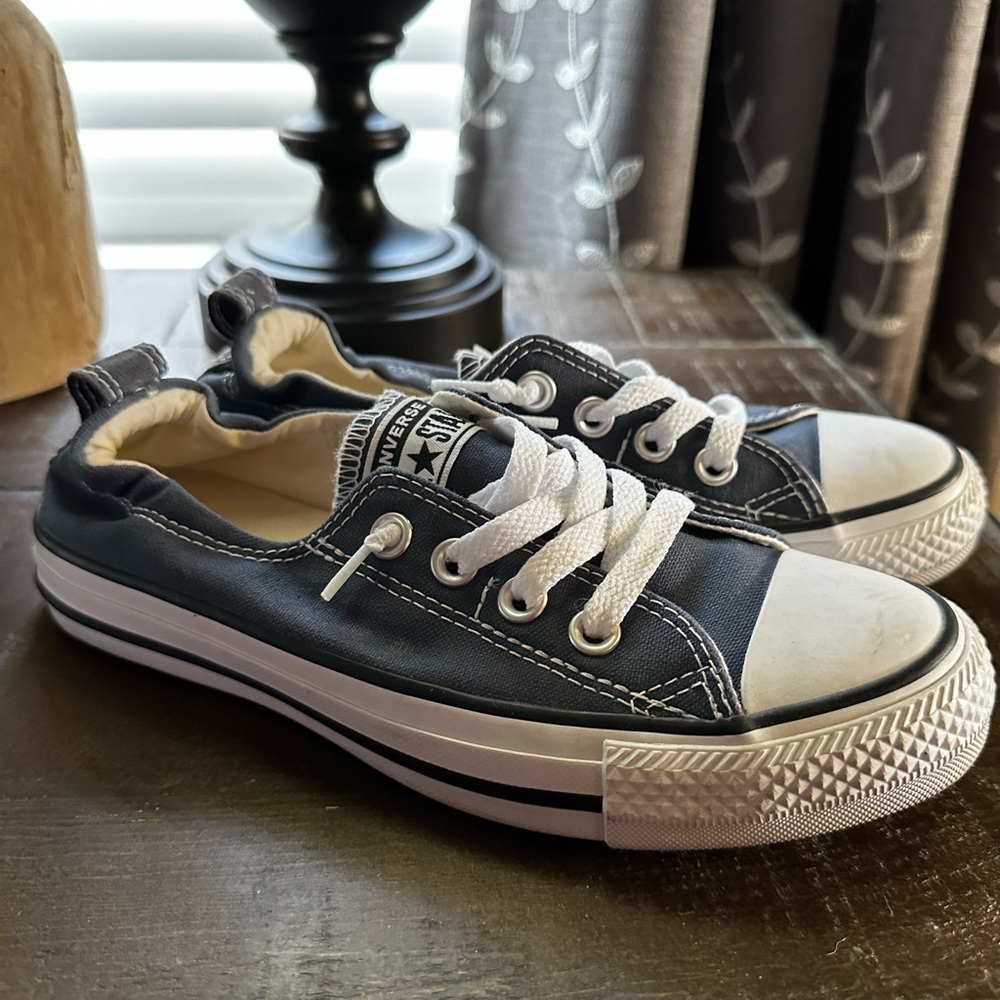 Converse Blue and White Chuck Taylor Sneakers